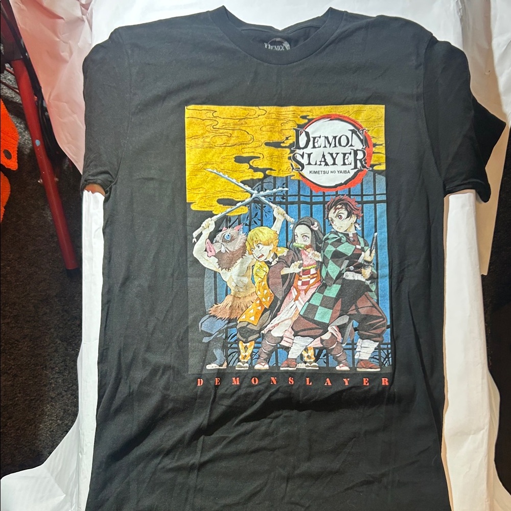 Demon Slayer Kimetsu No Yaiba - Black Graphic Tee